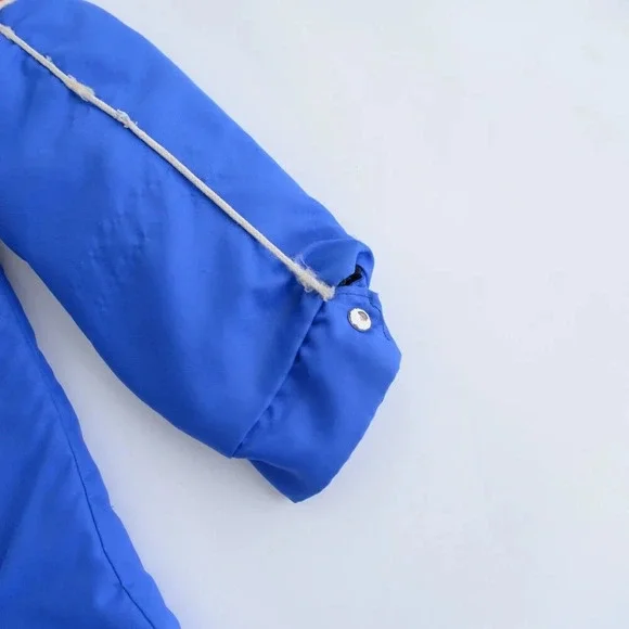 VTG 70S Macarthur Sports Blue St.Thomas Baronet Shoes Playoff Champs 75-76 Coat - Picture 5 of 16